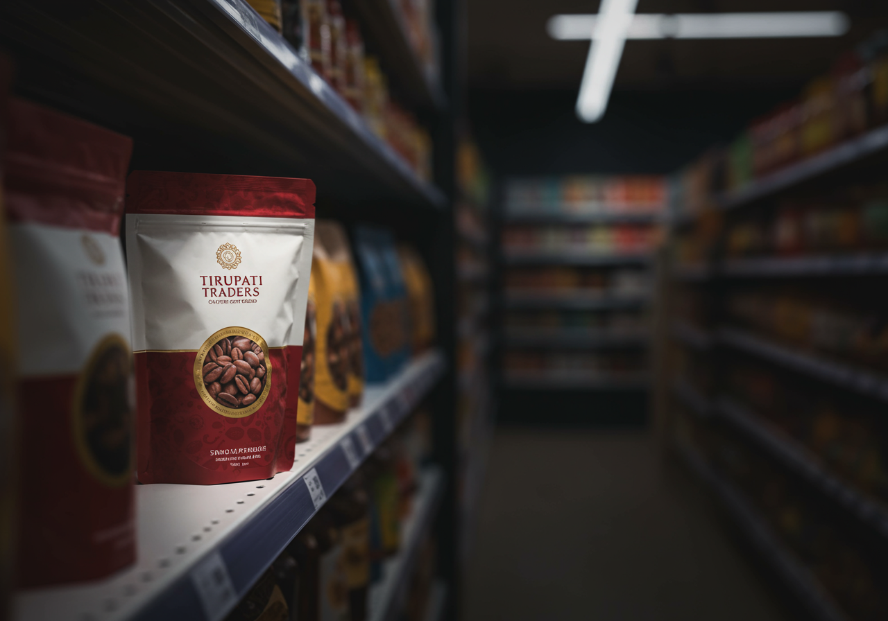 See how custom pouches elevated [Client Name]'s brand in 2025. Discover the packaging solutions that drove their success. Contact Tirupati Traders today!