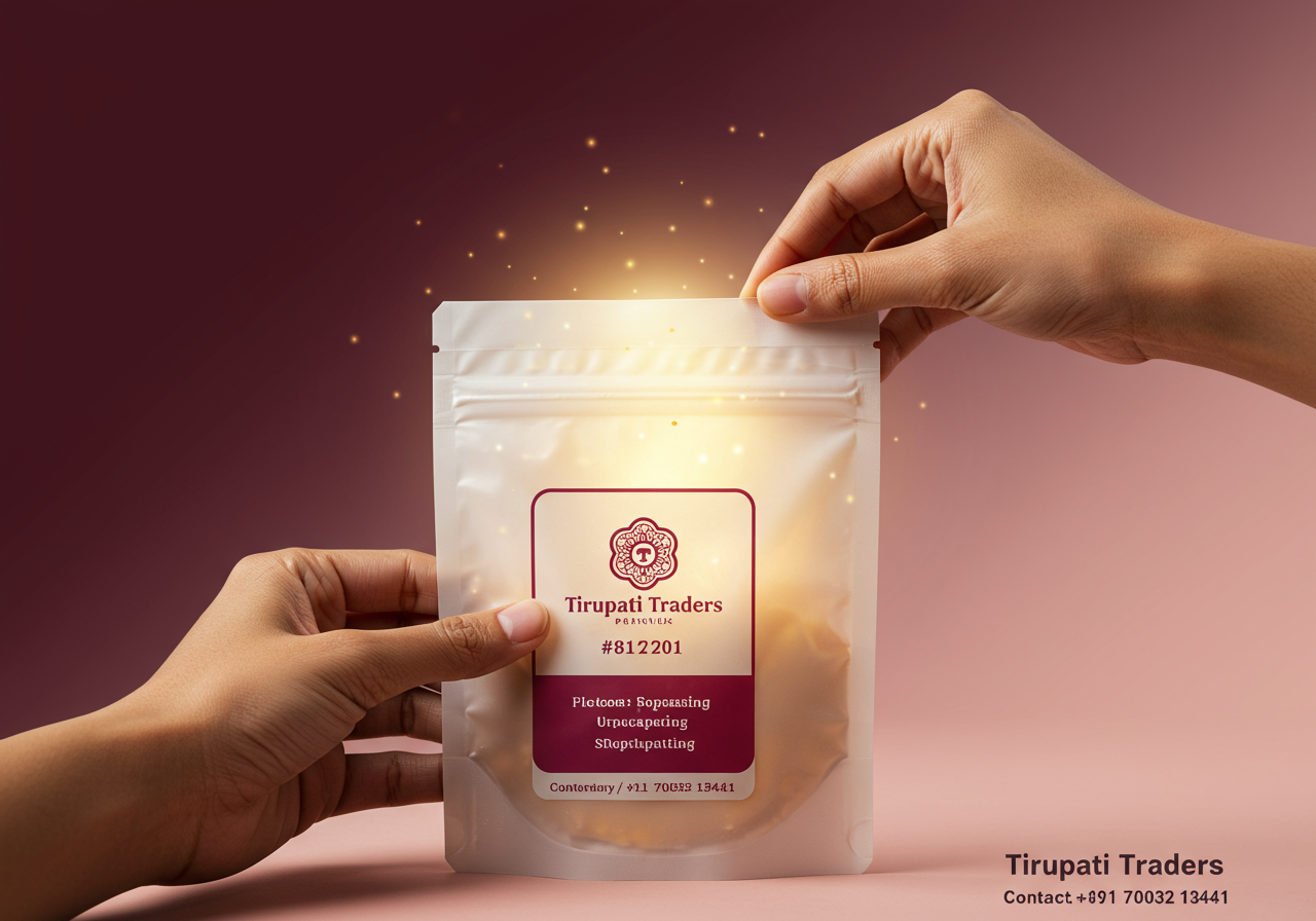 Enhance customer satisfaction with thoughtful packaging designs. Discover the unboxing power and create memorable experiences. Contact Tirupati Traders!