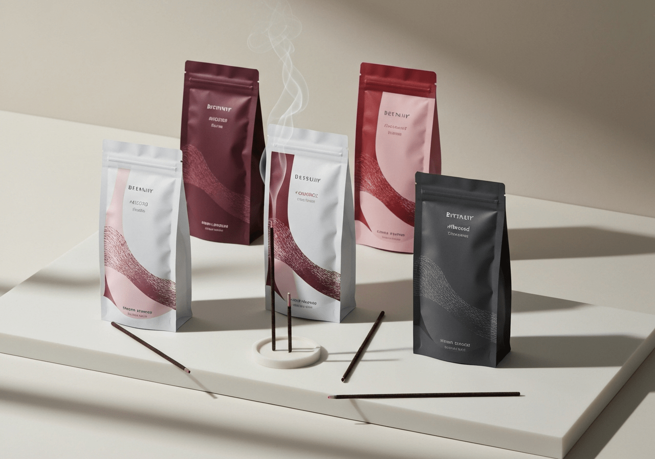 Meta Description: Build your incense brand with cohesive packaging. Discover how custom pouches create consistency. Contact Tirupati Traders today!