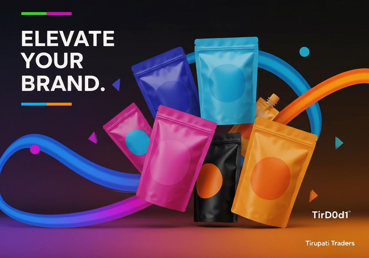 Make your brand unforgettable with vibrant and bold packaging. Learn how colors elevate your products. Get custom packaging at Tirupati Traders!